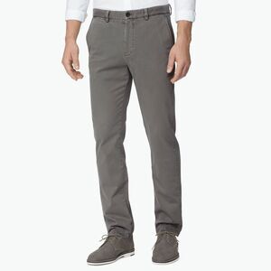 Johnston & Murply Washed Chino Pants Men's 40x28 Gray Straight Leg Peru NEW!